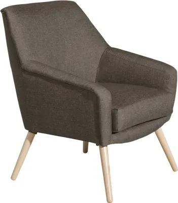 Produktbild von Sessel Kachka Bezug Flachgewebe Buche natur / sahara 21041