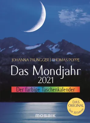 Produktbild von Das Mondjahr 2022. Der farbige Taschenkalender