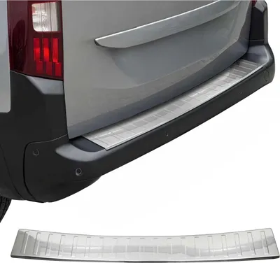 Zdjęcie produktu dla Zderzak ochronny do Opel Combo 2019-2024 stal nierdzewna srebrny