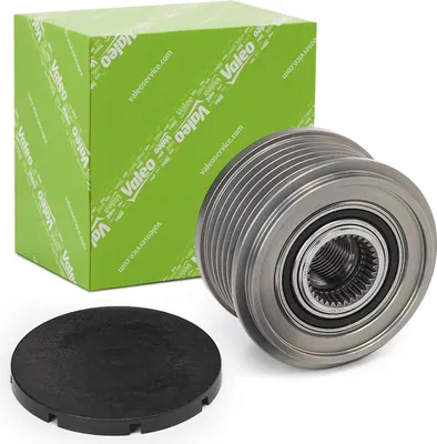 Produktbild von VALEO Generatorfreilauf Riemenscheibe Lichtmaschine für NISSAN Qashqai / Qashqai +2 I (J10, NJ10) Ø59,8mm