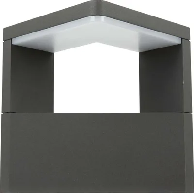 Produktbild von Heitronic Bonita Breite 17 cm schwarz 1-flammig eckig