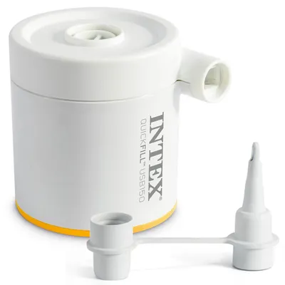 Immagine prodotto di Pompa elettrica Quick-Fill alimentata tramite USB-A 5V/2A con 2 beccucci INTEX 66616