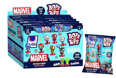 Image de Timbres Marvel Bops/Tops