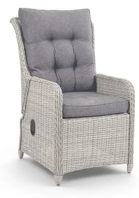 Produktbild von Verstellbarer Gartenstuhl | Dublin | Mystic Grau | Rattan | 2er Set