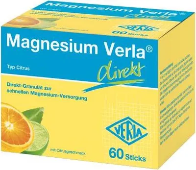 Obrázok produktu pre Magnesium Verla® direct citrusové granule 60 kapsúl