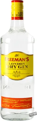 Produktbild von Freeman's London Dry Gin 37,5% Vol. 0,7l