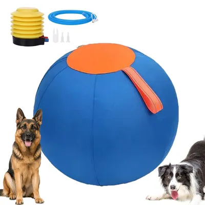 Hüteball für Hunde, 25 cm, blau, 1 Stück