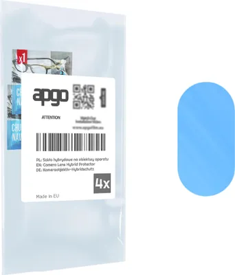 Produktbild von apgo 4 Stück Linsenschutz Kamera Schutzglas für Nokia 7 plus Kameraschutz, 9H Kameraobjektiv Camera Lens Protector