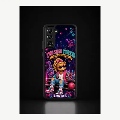 Produktbild von Samsung S22 Hülle Handyhülle Schutzhülle Case mit Dualität Motiv – LUNØIR ©
