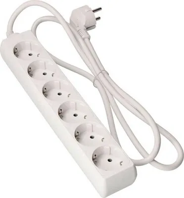 Obrázok produktu pre EDM blok - 6 uzemnených zásuviek - 16A - 1,5m - 41006