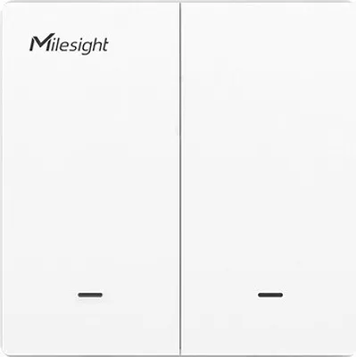 Image de IoT Milesight Wall Switch LoRaWAN 3-wire 2 button