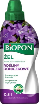 Zdjęcie produktu dla Nawóz mineralny do roślin doniczkowych BIOPON 0.5L