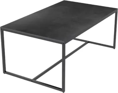 Immagine prodotto di Tavolo allungabile Opulence - Aspetto marmo - 150-180?cm - Nero - Tavolo da salotto e da pranzo