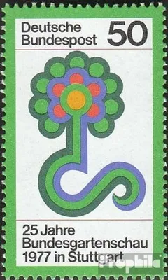 Produktbild von Briefmarken BRD (BR.Deutschland) 1977 Mi 927 (kompl.Ausgabe) postfrisch 25 Jahre Bundesgartenschau