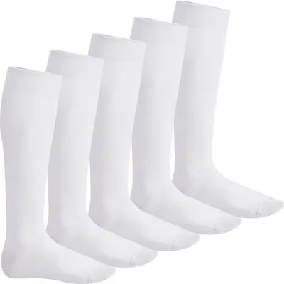 Produktbild von Footstar EVERYDAY! 5 PAAR Damen & Herren Kniestrümpfe - Weiß 39-42