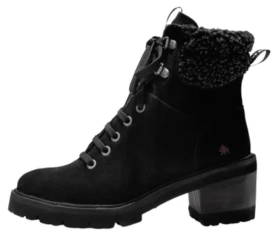 Produktbild von Art Stiefeletten mit Absatz Damen 1702 LUX SUEDE BLACK/ BRUGGE Farbe Schwarz