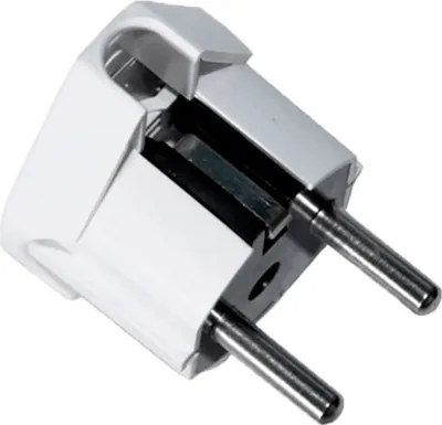 Immagine prodotto di Spina Schuko Edm 4,8 Mm 16a Bianco Taglia unica / Spina UE 220V Bianco Taglia unica