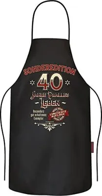 Produktbild von Kochschürze für Männer zum 40. Geburtstag aus 100% Baumwolle