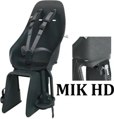 Produktbild von Urban Iki Ta-Ke Fahrradkindersitz nur MIK HD Klicksystem bincho black schwarz