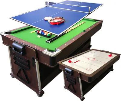 Produktbild von Billardtisch 7 FT und Tischhockey und Tischtennistisch und Tischdecke mod.Mattew