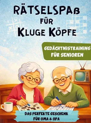 Produktbild von Rätselspaß für kluge Köpfe - Gedächtnistraining für Senioren