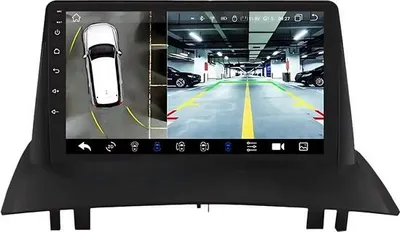 Obrázok produktu pre Autorádio s Bluetooth a kamerou – CarPlay – pre Renault Megane 2 (2002–2009) – kompatibilné s Apple a Android – stereo systém – navigácia – navigačný systém