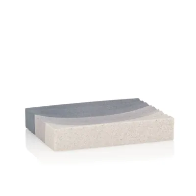 Immagine prodotto di Portasapone Kela Valura Poly marrone 12x9x2cm, 22805