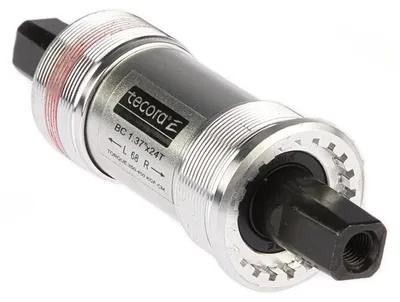 Image de Boîte de pédalier Tecora E BSA cuvettes en aluminium acier 122 mm