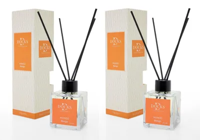Produktbild von DOCKS Raumduft Diffuser mit Stäbchen – Verschiedene Düfte zur Wahl, 110ml Mango
