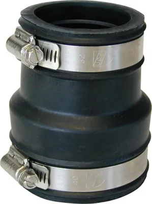 Produktbild von Rohrverbinder Gummi Rohrmuffe Gummimuffe Flexmuffe Rohr Muffe Reduziermuffe 32-40 zu 42-50