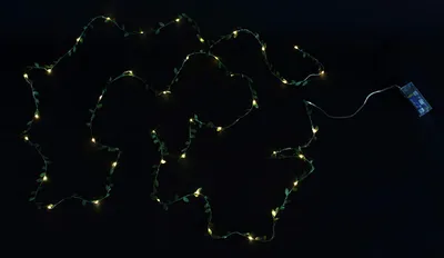 Productafbeelding van LED-lichtketting, buxusdesign, afmetingen: lengte 4 meter