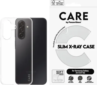 Immagine prodotto di Custodia CARE by PanzerGlass Fashion X-Ray per Samsung Galaxy M17 5G, A17, A17 5G - trasparente