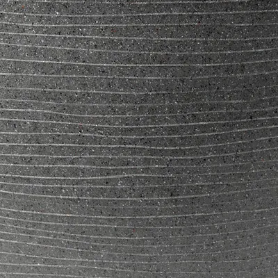 Produktbild von Capi Pflanzvase Arc Granite Konisch Niedrig 48x35 cm Anthrazit