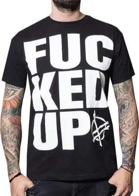 Produktbild von T-Shirt mit Buchstaben-Print Schwarz