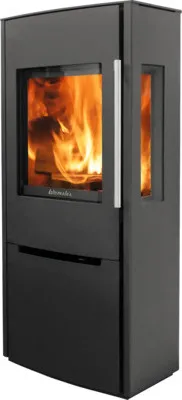Produktbild von Kaminofen Wamsler Pylon 3G Stahl schwarz 6,2 kW