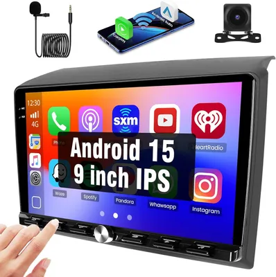 Zdjęcie produktu dla Radio samochodowe Android – Radio dotykowe – Odtwarzacz multimedialny – System nawigacji – Odbiornik Bluetooth