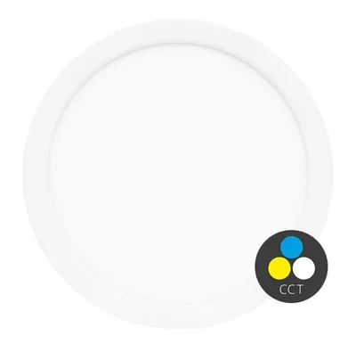 Obrázek produktu pro Ecolite Bílý vestavný LED panel kulatý 330mm 12-24W CCT WPCB2-24W/BI