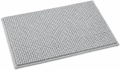Immagine prodotto di Tappetino da bagno in microfibra, tipo "chenille", 40x60 cm, antiscivolo, per il bagno