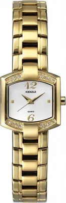 Productafbeelding van Kienzle dameshorloge V81332120012, klassiek, goudkleurig