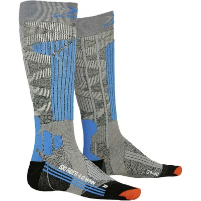 Produktbild von X-SOCKS SKI RIDER 4.0 Damen Skisocken grau 41-42