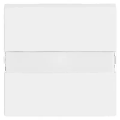 Image de Busch-Jaeger 1764 NLI-84 Bascule avec zone d'inscription Future Linear blanc studio