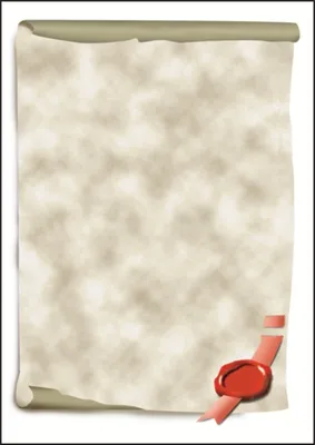 Produktbild von Designpapier Urkundenrollen A4 185g/qm VE=20x12 Blatt