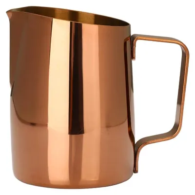 Produktbild von Edelstahl Milchschäumerkanne 420ml Gold