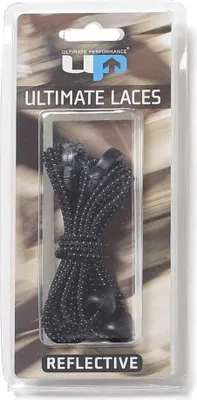 Produktbild von EPM Reflective Elastic Laces 2 er Pack Schnürsenkel schwarz 120 cm