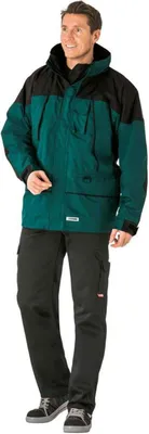 Produktbild von Outdoor Twister Jacke grün/schwarz Größe M