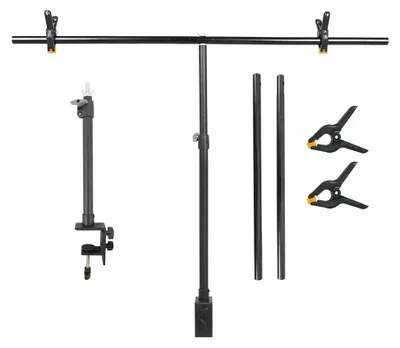 Obrázek produktu pro Fotografické pozadí, nastavitelná velikost, odolný mušelínový materiál, rozměry 56 x 103 cm
