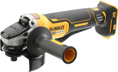 Zdjęcie produktu dla DeWALT DCG406NT-XJ, Szlifierka tarczowa, Czarny, Szary, Żółty, Aluminium, Plastik, Guma, 9000 RPM, 96 dB, 85 dB