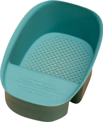 Produktbild von Abflusskorb, Mehrzweck-Abtropfdesign, Kunststoff-Küchenabflusskorb für Zuhause-Grün
