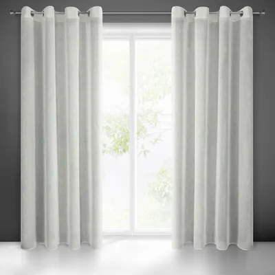 Produktbild von Gardine ALICJA creme 140x250 cm  Ösen Ösenvorhang