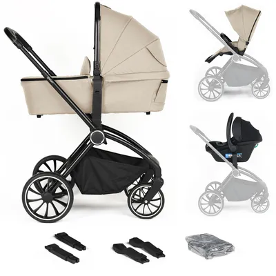 Produktbild von Babygo 3in1 Kombikinderwagen Harmony, beige